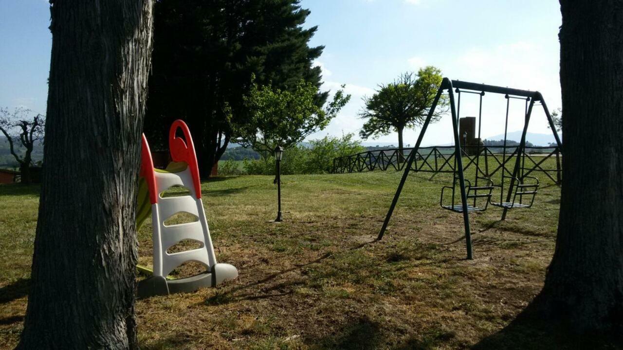 Agritur Villa Osvaldo Castiglione Del Lago Perugia Colazione Piscina Acqua Salata Exterior foto